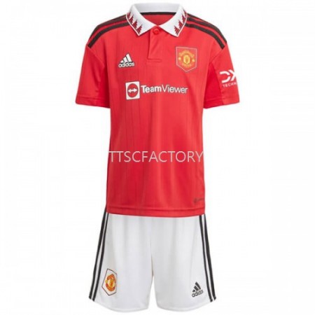 Billiga Fotbollströjor Manchester United Barn Hemma tröja 2022/23 Kortärmad